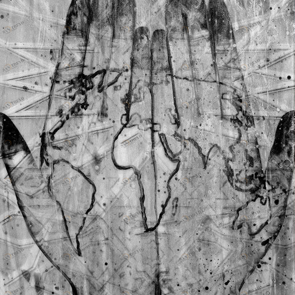 Арт-панель на холсте Alex Turco Middle East Glare The World Is Yours Silver THEWORLDISYOURSSILVER