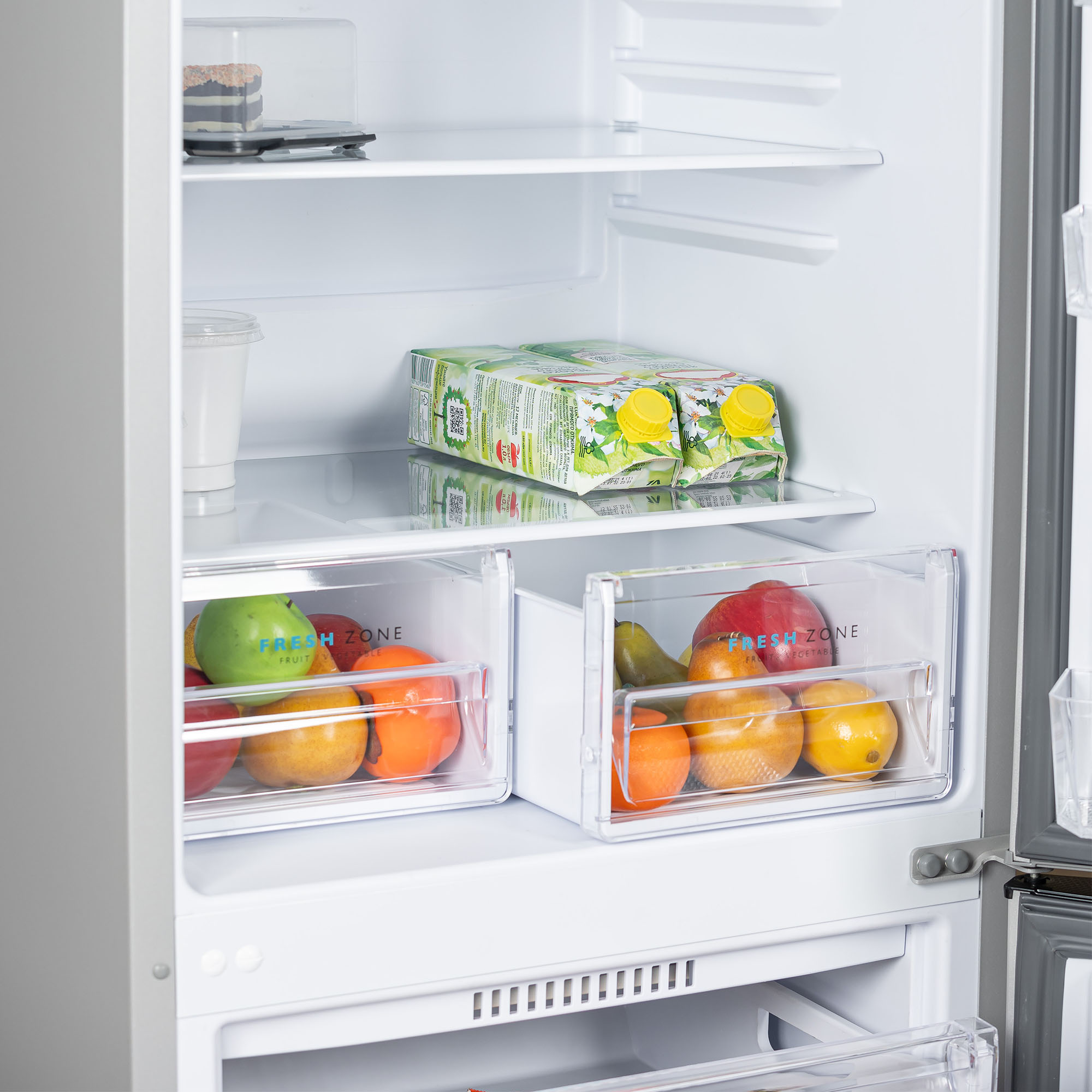 9248623 Холодильник с морозильником   Бирюса M551 серебристый STDN-0031703 - Вид №8