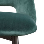 FUVE0012 Барный стул Fulham в зеленом бархате ijlbrown  - Вид №8