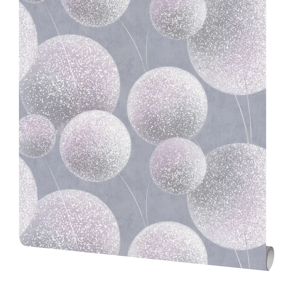 Обои флизелиновые Wall Decor Элис фиолетовые 1.06 м 75240-65 STLM-2011024