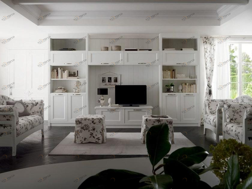 Callesella Arredamenti Модульная деревянная стенка для хранения с тумбой под ТВ Kitchen sweet kitchen sun-id-1415425