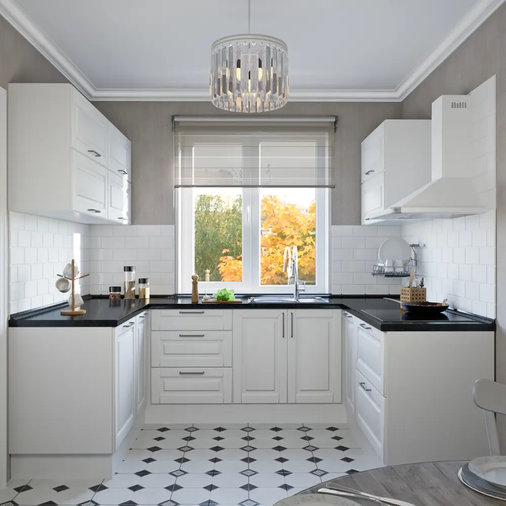 Витрина для шкафа Delinia «Леда белая» 40x92 см, МДФ, цвет белый STLM-2185415 - Вид №2