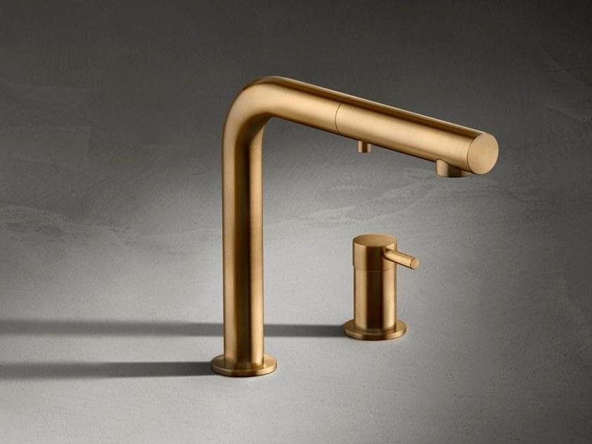 MGS Смеситель для кухни из нержавеющей стали с вытяжным душем Nemo sun-id-1464531 - Вид №3