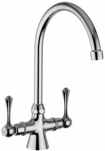 Rubinetteria Giulini Смеситель для раковины с одним отверстием и регулируемым изливом Londra 7233p