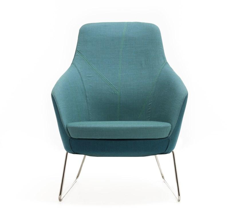 Albaplus Кресло салазки с высокой спинкой Folha 2018/082/ita - Вид №2