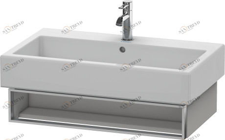 VE600600707 Vero Тумбочка подвесная Бетонно-серый матовый декор Duravit