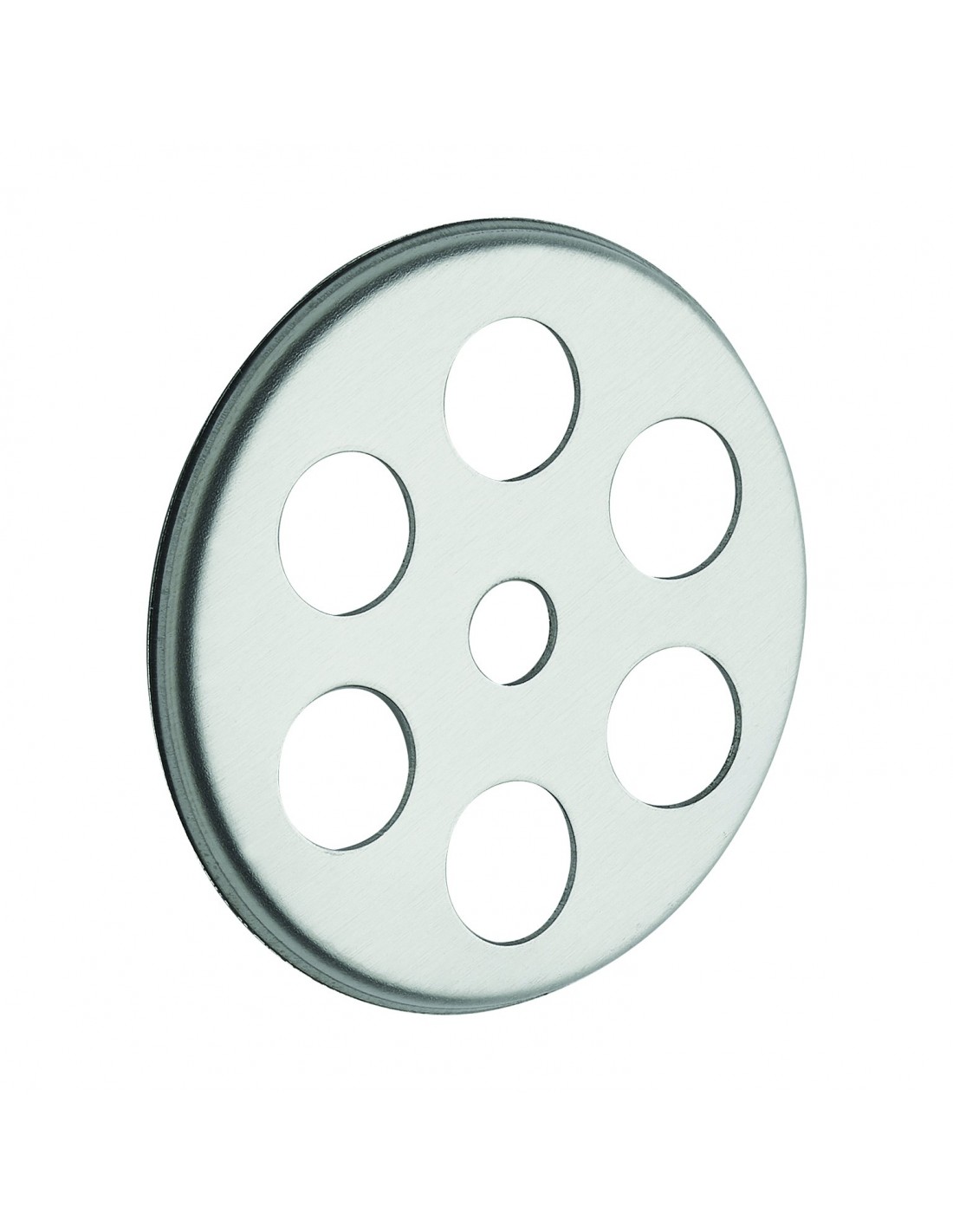 061900 000 00  Решетка перелива круглая для мойки, Д. 39 мм, нержавеющая сталь Valentin Сталь 