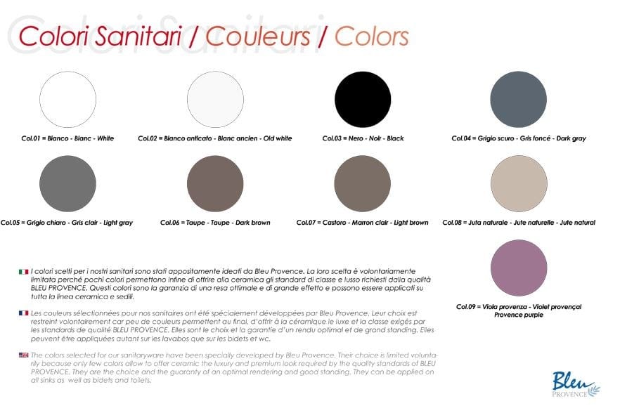 Керамическая раковина с одной консолью BLEU PROVENCE So Fifties ARCH-00061662 - Вид №3