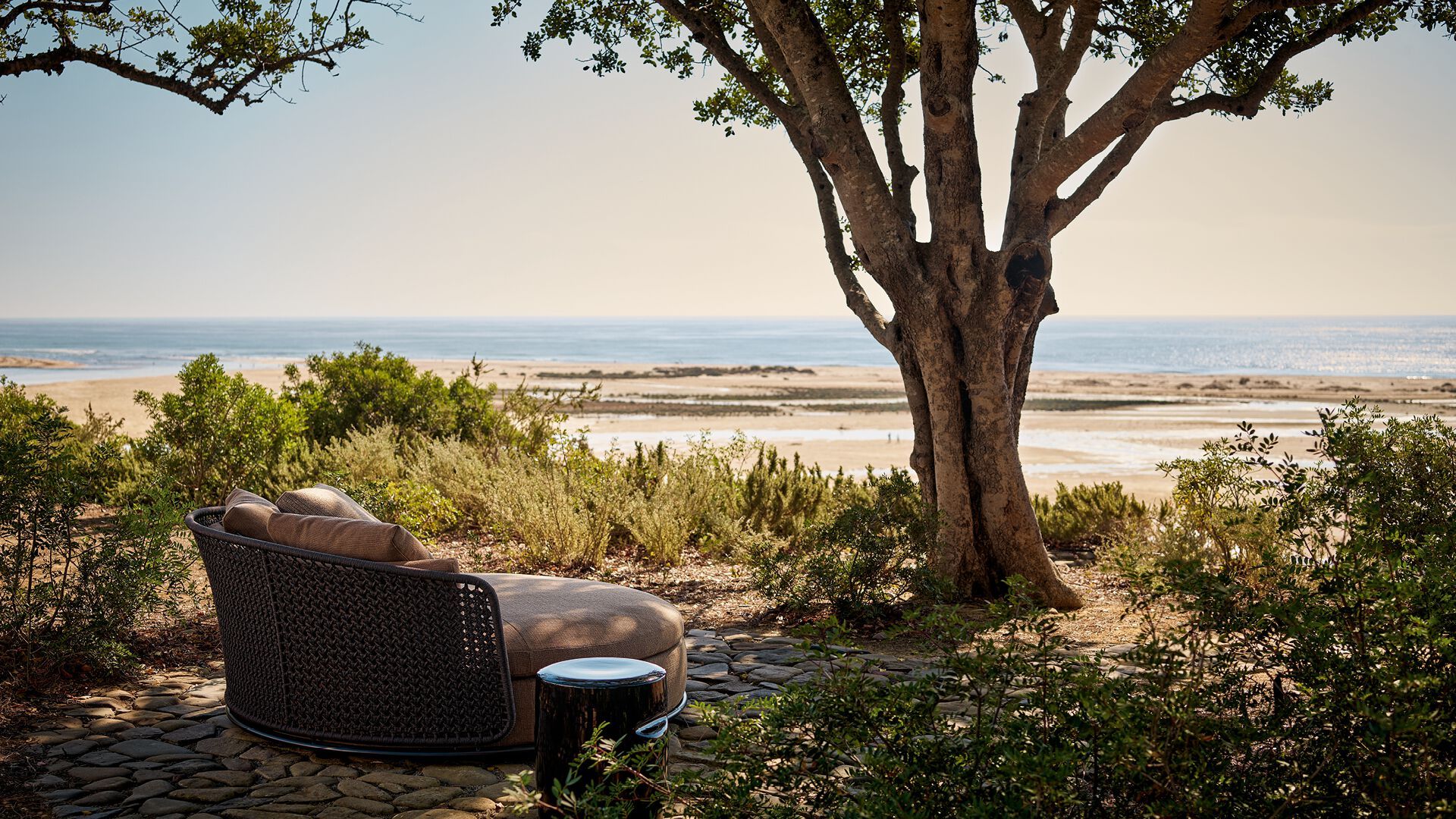 Круглая Садовая кровать Poliform SOORI DAY LOUNGE ARCH-00147144 - Вид №4