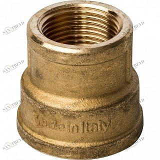 Муфта переходная ВВ 1х3/4" латунь STOUT SFT0005000134