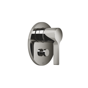 VAIA Однорычажный смеситель скрытого монтажа с переключателем - Темный хром