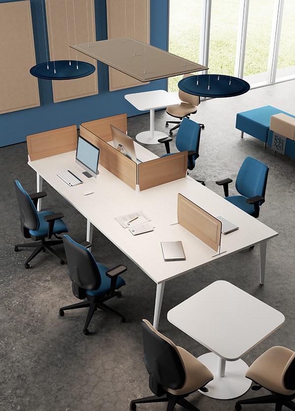 MASCAGNI Отдельно стоящая звукопоглощающая перегородка для офиса Sound sun-id-1451363 - Вид №13