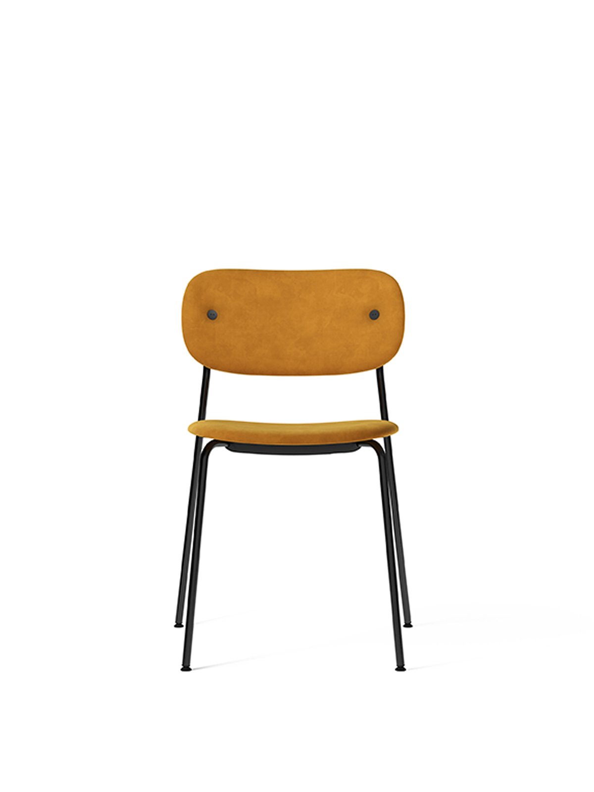 1179008-000002ZZ MENU Обеденный стул, полностью обитый, черный Доппиопанама - T14012 / 001  - Вид №8