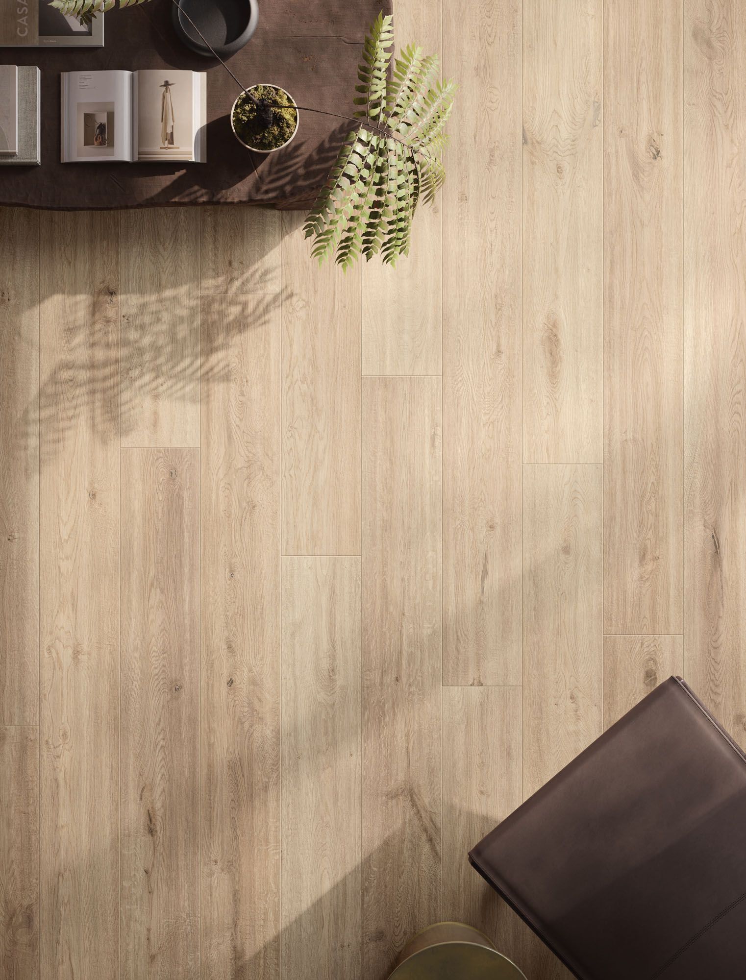 Напольное покрытие из керамогранита в помещении и на открытом воздухе с эффектом дерева Ceramiche Caesar Rever ARCH-00143731 - Вид №2