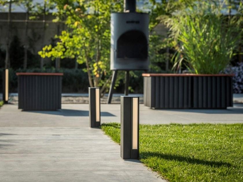 RENSON Модульная садовая скамейка из дерева и алюминия Linarte sun-id-1405816 - Вид №1