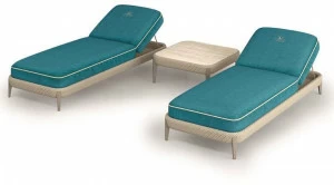 Samuele Mazza Outdoor Садовый лежак из ткани Aralia