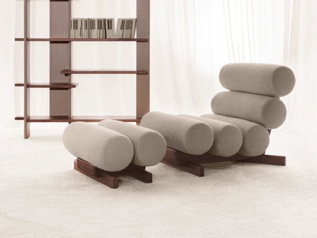 Съемное кресло с подставкой для ног Vibieffe Quite luxury ARCH-00026977