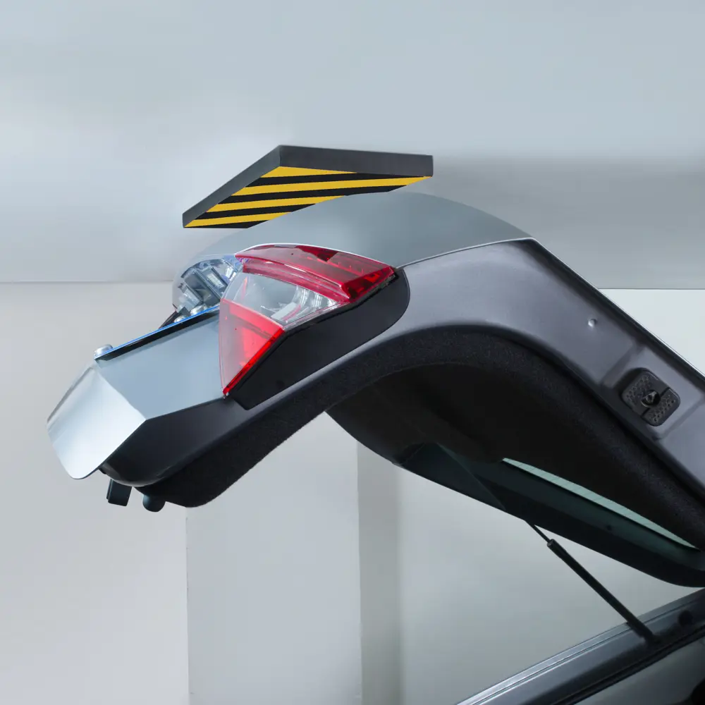 Демпфер для стен Standers прямой 50x15 см, пластик, цвет чёрный STLM-2199484 - Вид №5