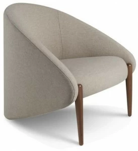 Roche Bobois Кресло из ткани с подлокотниками Nativ