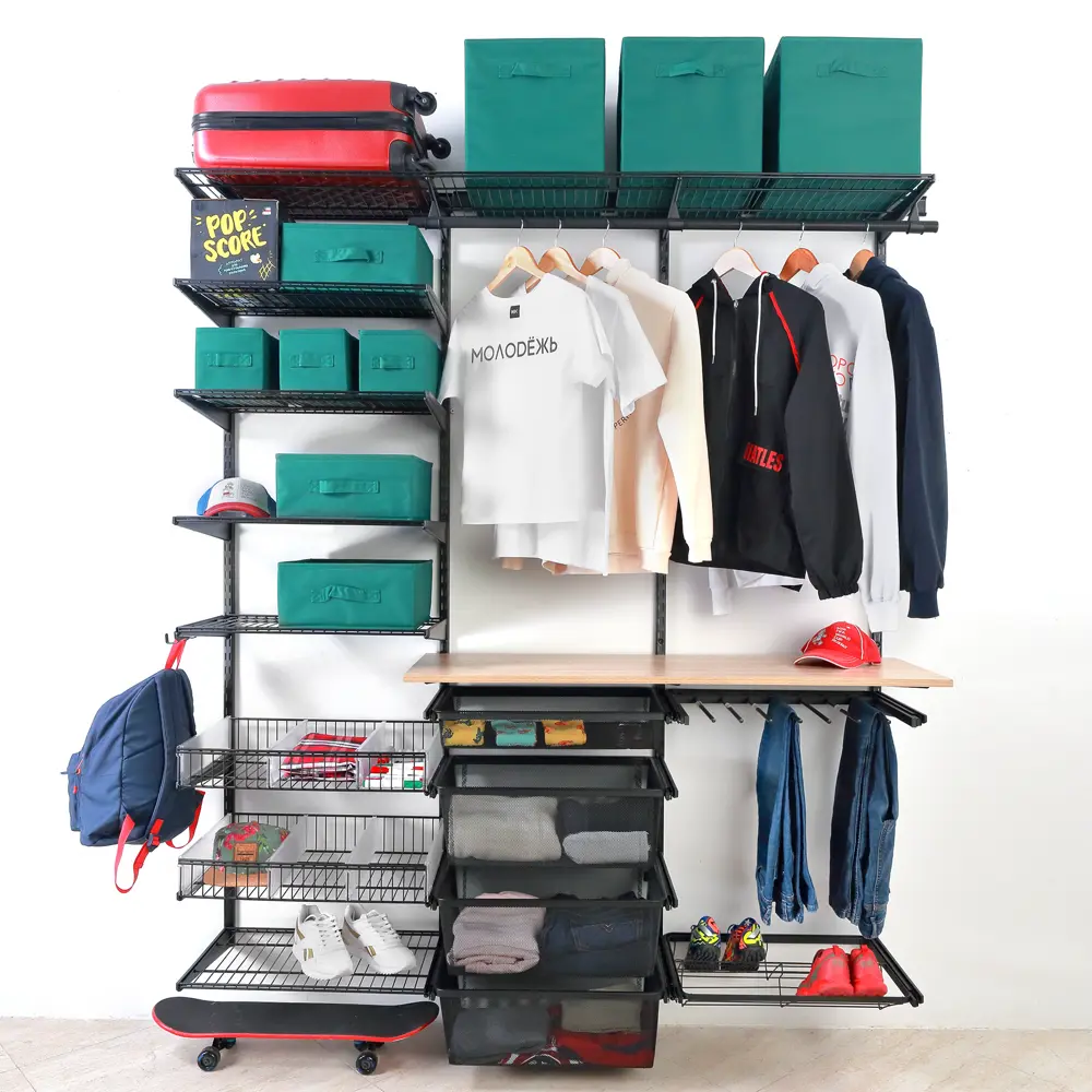 Проволочная полка НСХ 110 см для системы хранения 82482728 STLM-0028097 - Вид №6