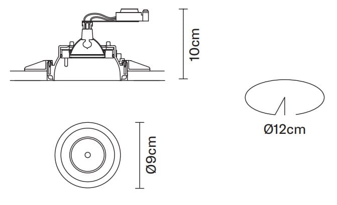 Металлический утопленный прожектор Fabbian Инструменты ARCH-00007571 - Вид №9