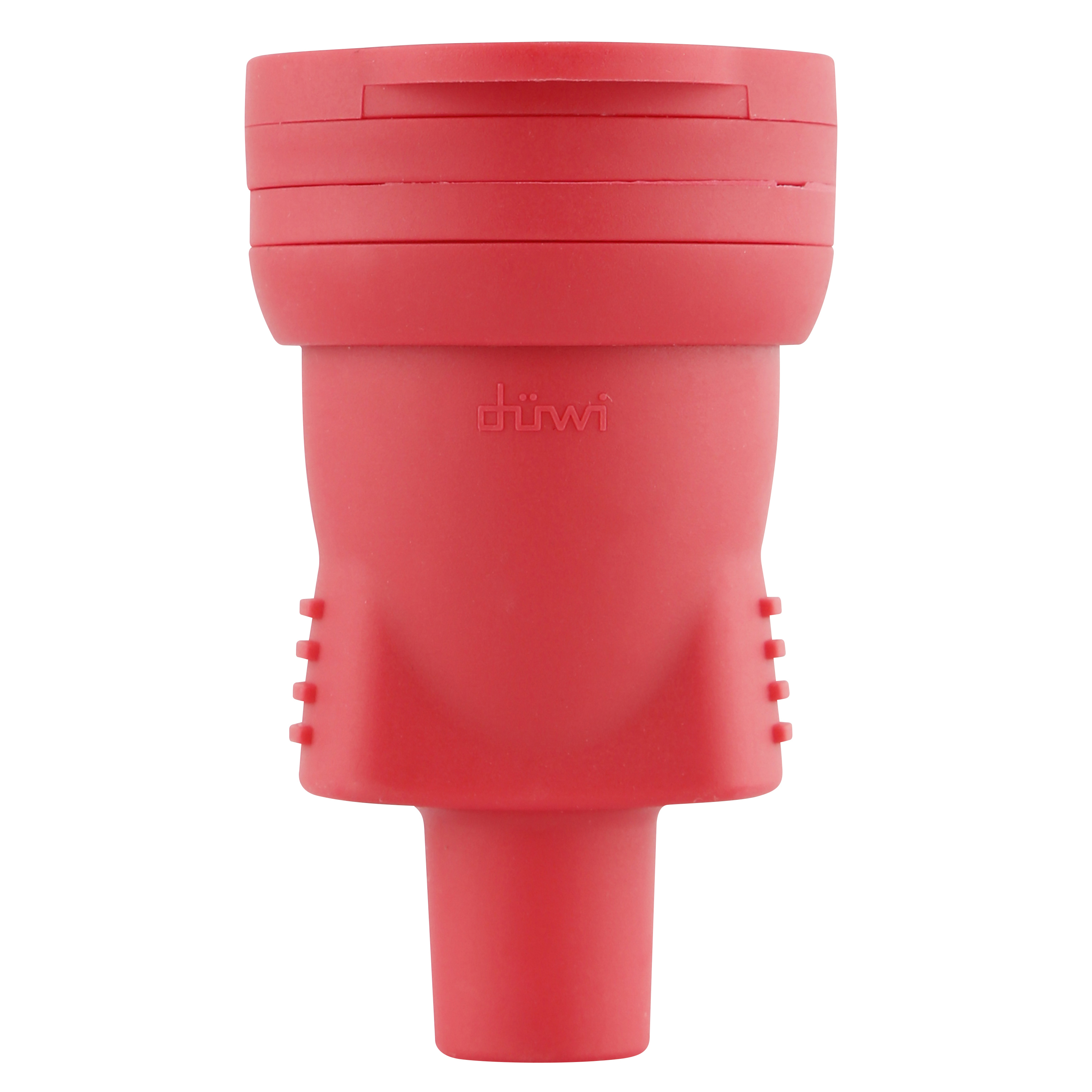 Влагостойкая розетка Duwi с заземлением для улицы, красный каучук 86245423 STLM-0067271 - Вид №3
