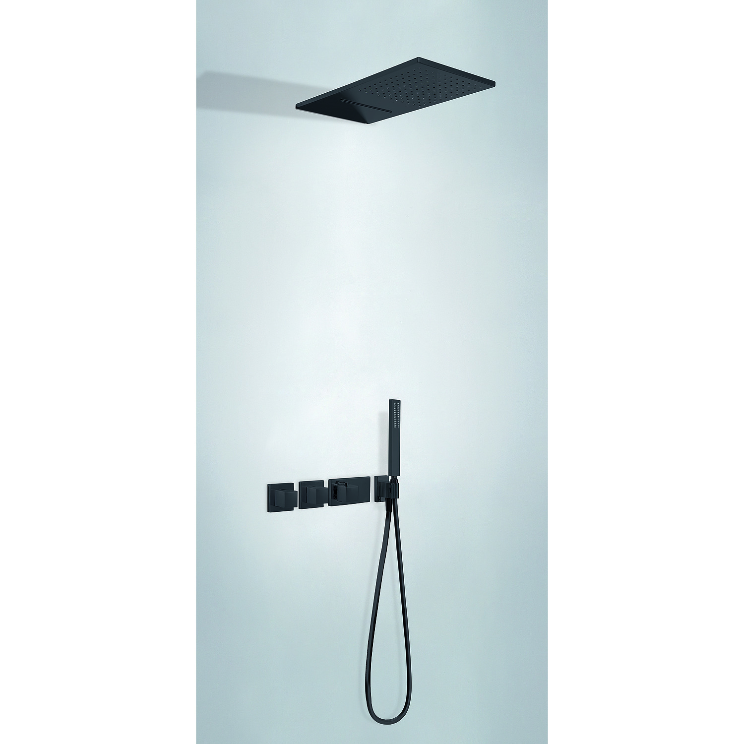 КОМПЛЕКТ БЛОЧНОЙ СИСТЕМЫ de grifo termostático empotrado de 3 vías Block System para ducha-20725302NM TRES Thermostatic