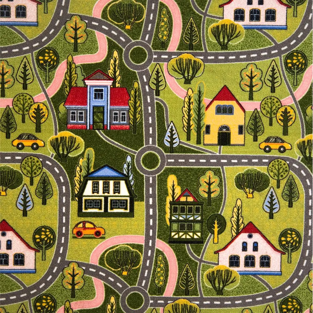 Ковровое покрытие полиамид Витебские ковры петлевой принт Дороги, 4 м STLM-2152885