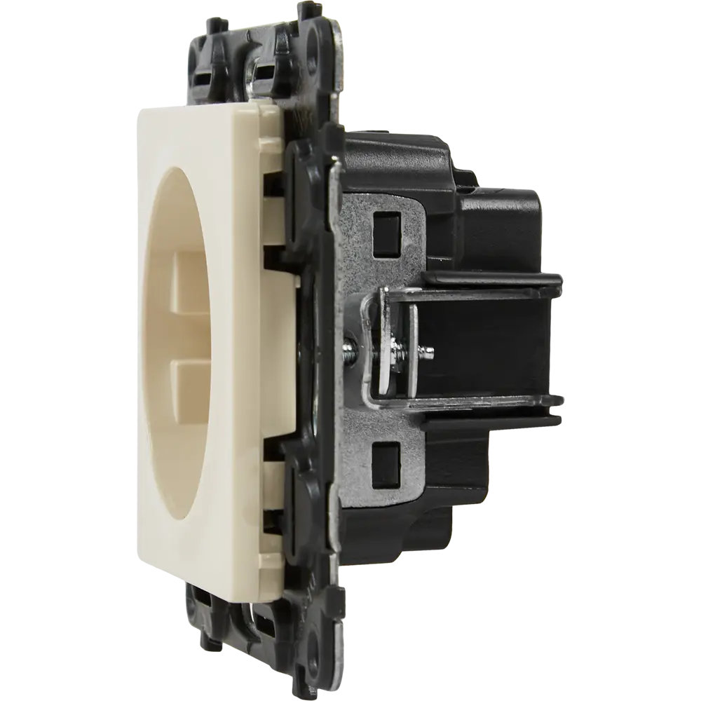 Розетка Legrand Valena life 2 контакта с заземлением цвет слоновая кость STLM-2120396 - Вид №4