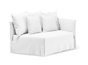 Съемный диван из ткани