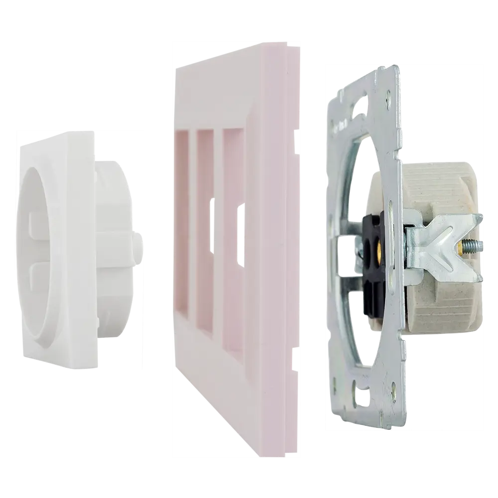 Рамка Legrand Structura на 3 поста в нежном розовом цвете 82064636 STLM-0018625 - Вид №3