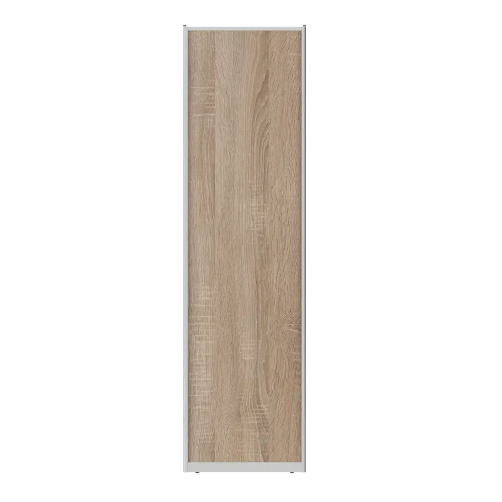 Дверь-купе KONSENSA 255.5x70.4 см МДФ цвет дуб сонома профиль матовое серебро STLM-2105026 - Вид №1