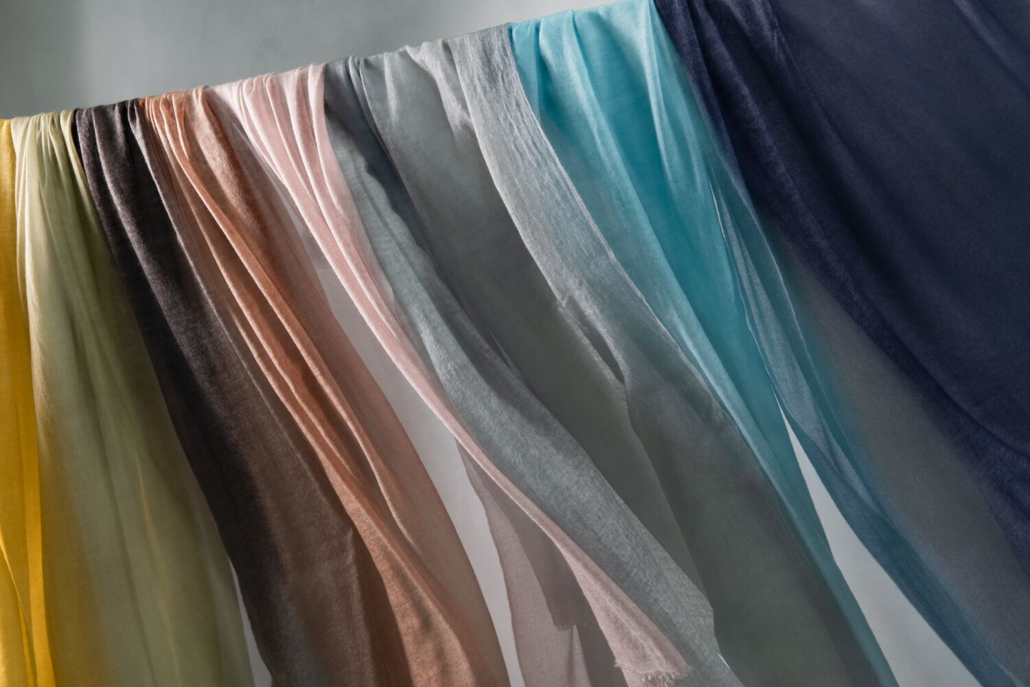 Кашемировый шарф Society Limonta PAL TWILL ARCH-00101737 - Вид №7