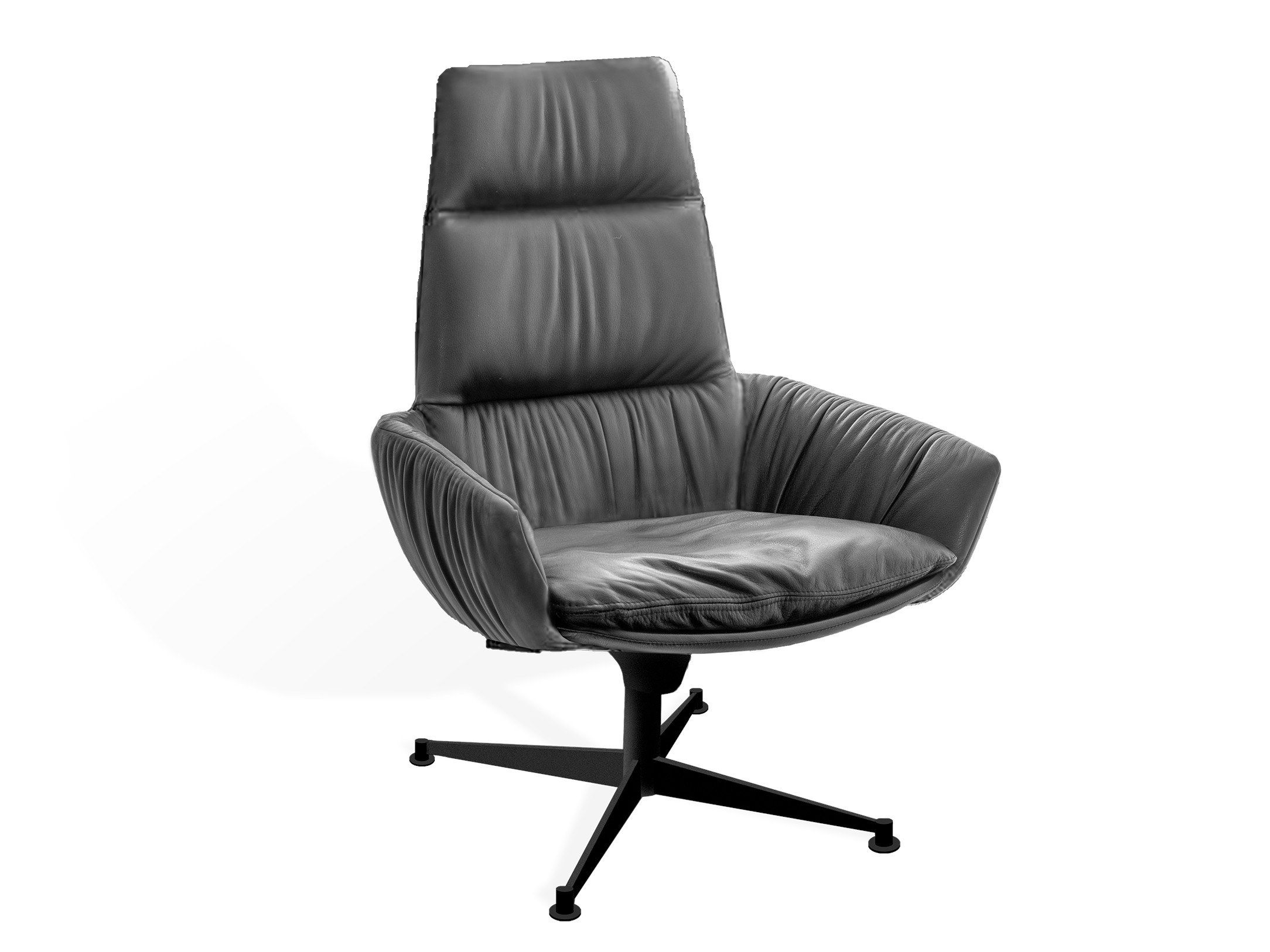 4-спицевое вращающееся кресло с подлокотниками KFF Faye Casual ARCH-00120922 - Вид №2