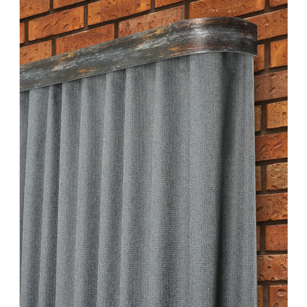 Карниз трехрядный Антик 160 см пластик цвет лофт DOMLEGRAND STLM-2158209 - Вид №3