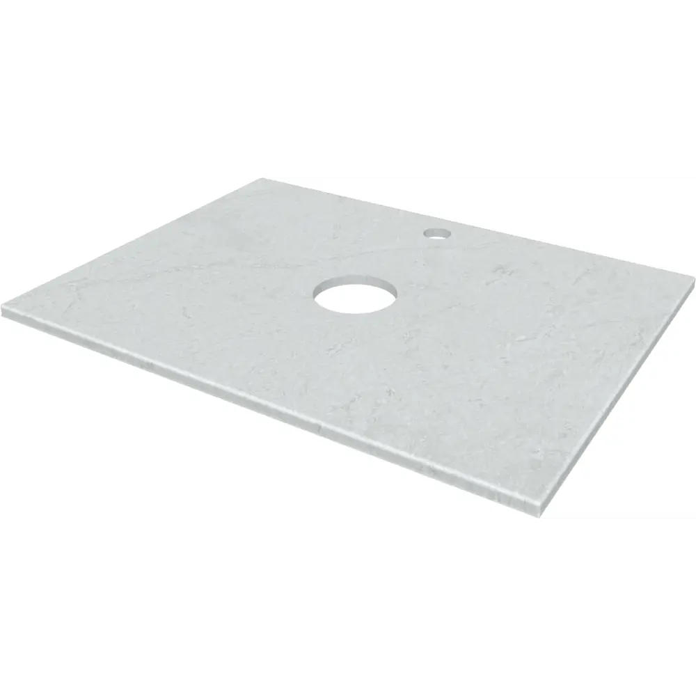 Столешница в ванную 80х45 см керамогранит цвет серый Santreyd Столешницы из керамогранита STLM-2150748