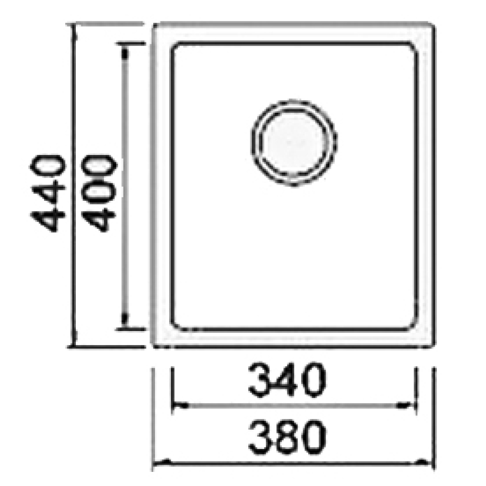 Кухонные мойки Eco Roma SMR-4438A.A SEAMAN  - Вид №1