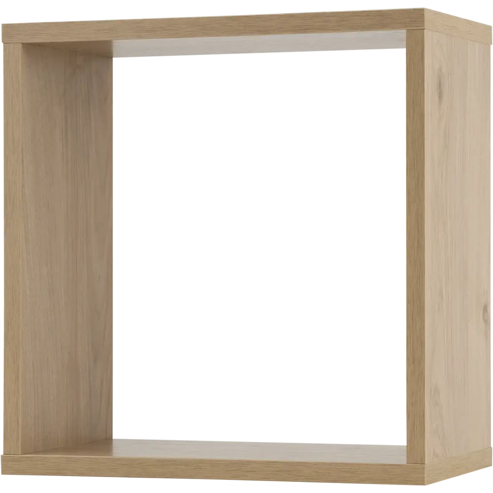 Стеллаж SPACEO KUB 1/2К, 36х36х15,9 см, цвет дуб STLM-2185544