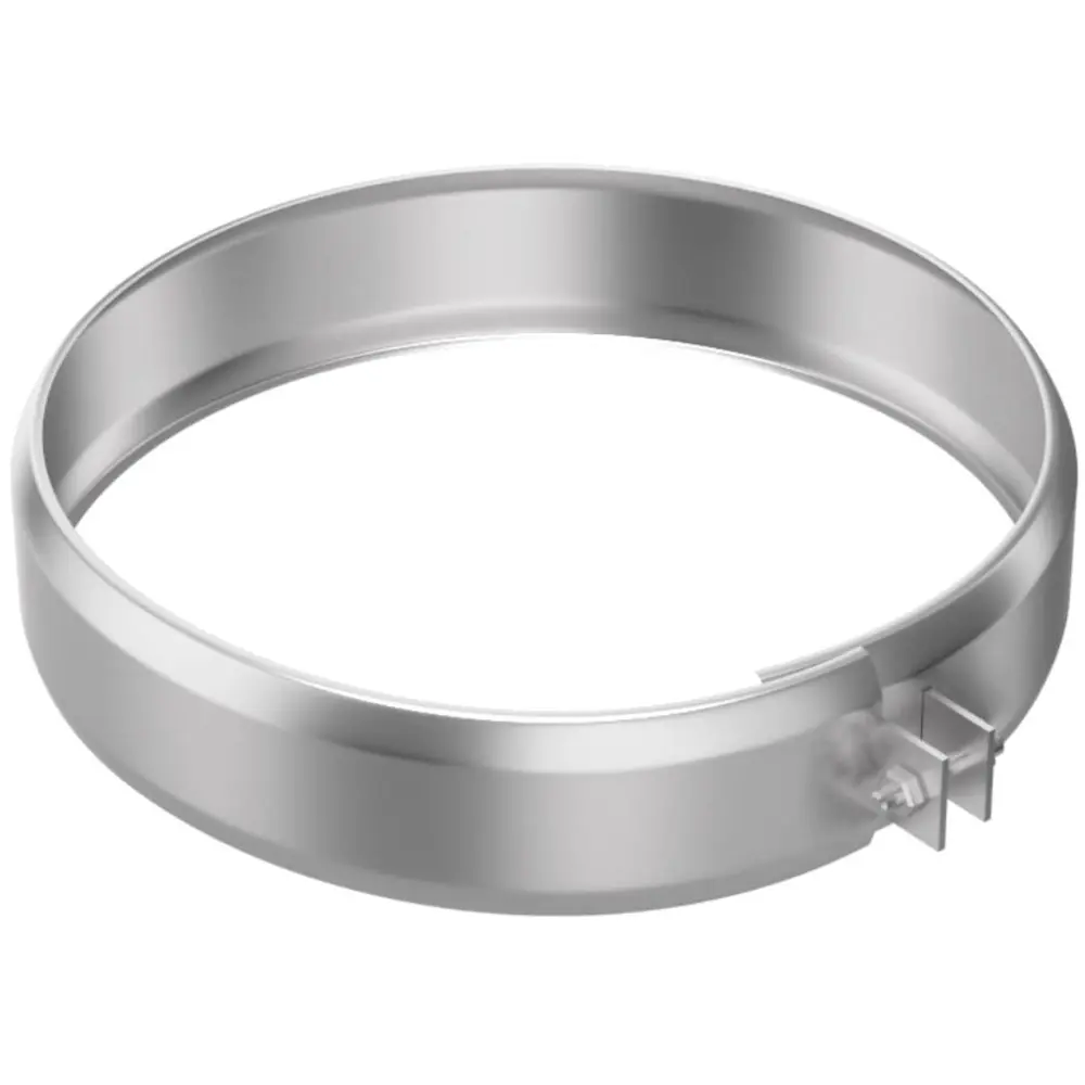 Хомут обжимной Металлик и Ко (оцинкованная сталь/0.5 мм) D200 мм STLM-2196857