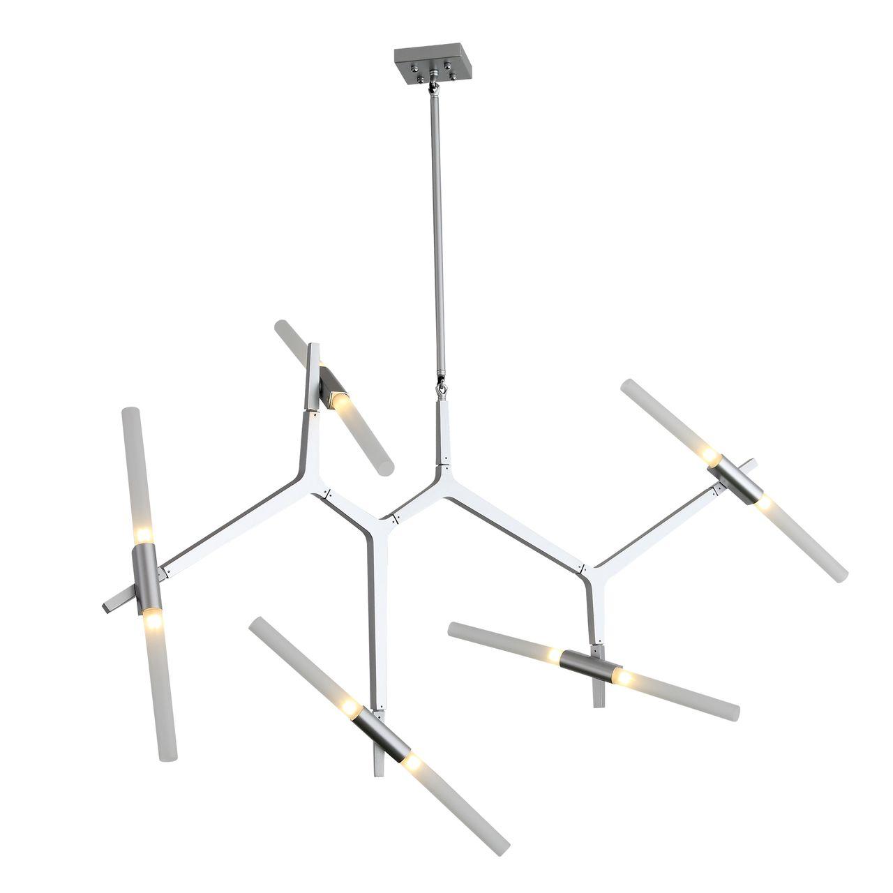 Подвесная люстра ST Luce Laconicita SL947.102.10 белая ST LUCE ДИЗАЙНЕРСКИЕ, LACONICITA 220624 Белый  - Вид №3