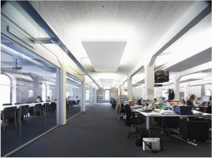 Акустическая панель из стеклянной ваты