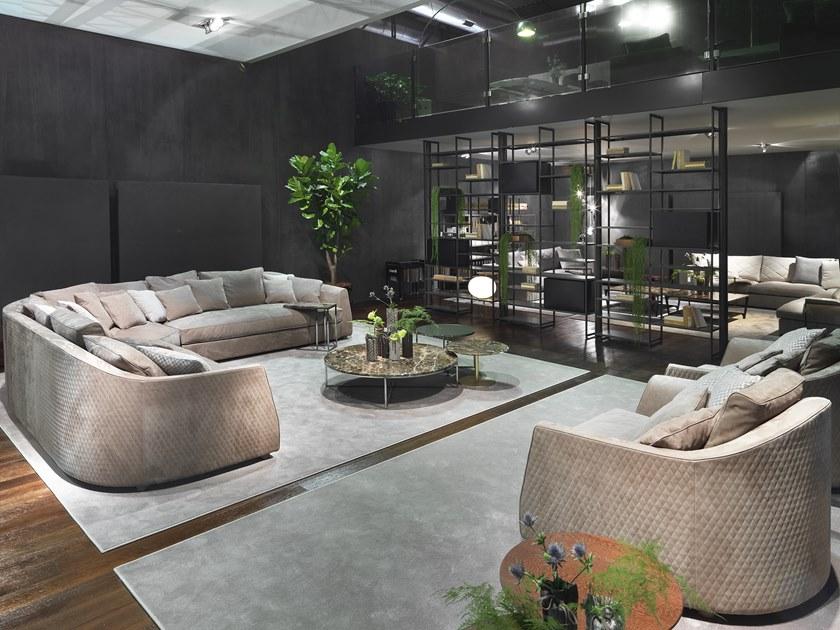 Marelli Угловой диван из нубука Roger sun-id-1382912 - Вид №3