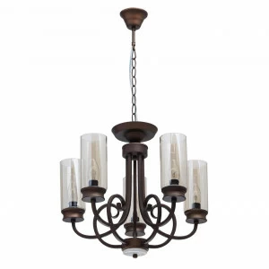 Подвесная люстра De Markt City Замок 15 249017805 DE MARKT ЗАМОК 187019 Коричневый