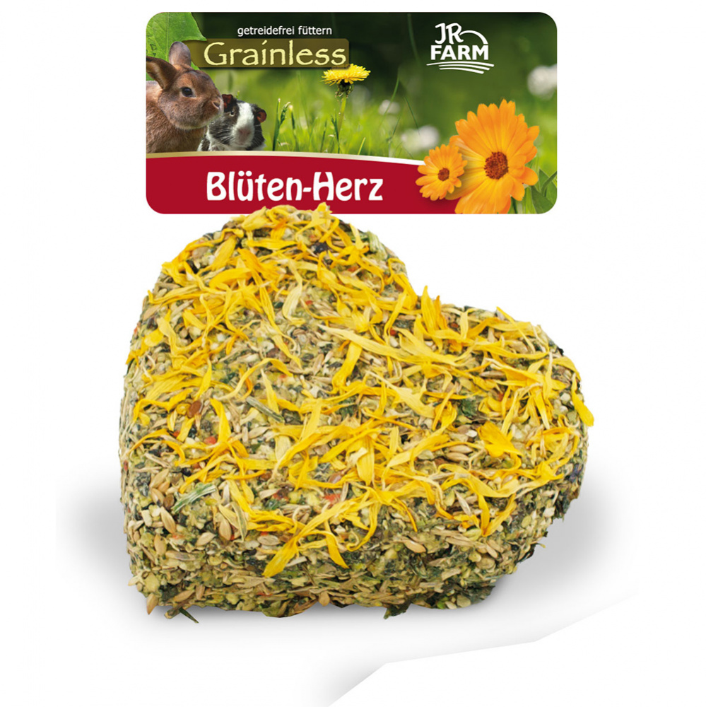 ПР0054600 Лакомство для грызунов 13578 Grainless Сердце с лепестками беззерновое 90г JR Farm 