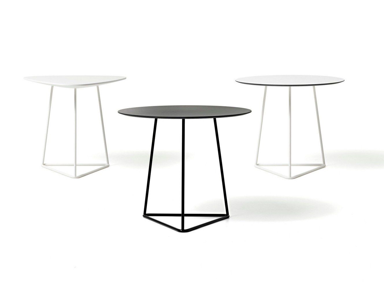 Круглый журнальный столик с верхней частью HPL Diemme Circuit ARCH-00114809