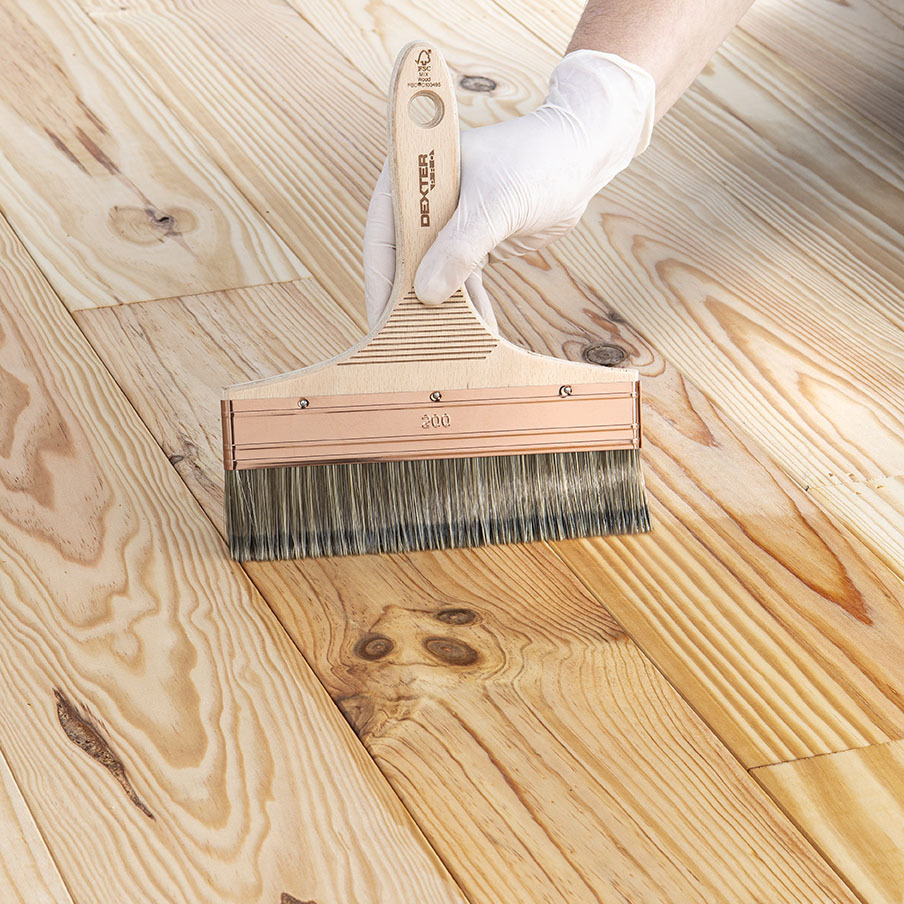 Флейцевая кисть Dexter PRO 200 мм для профессиональной отделки 82798212 STLM-0036036 - Вид №2