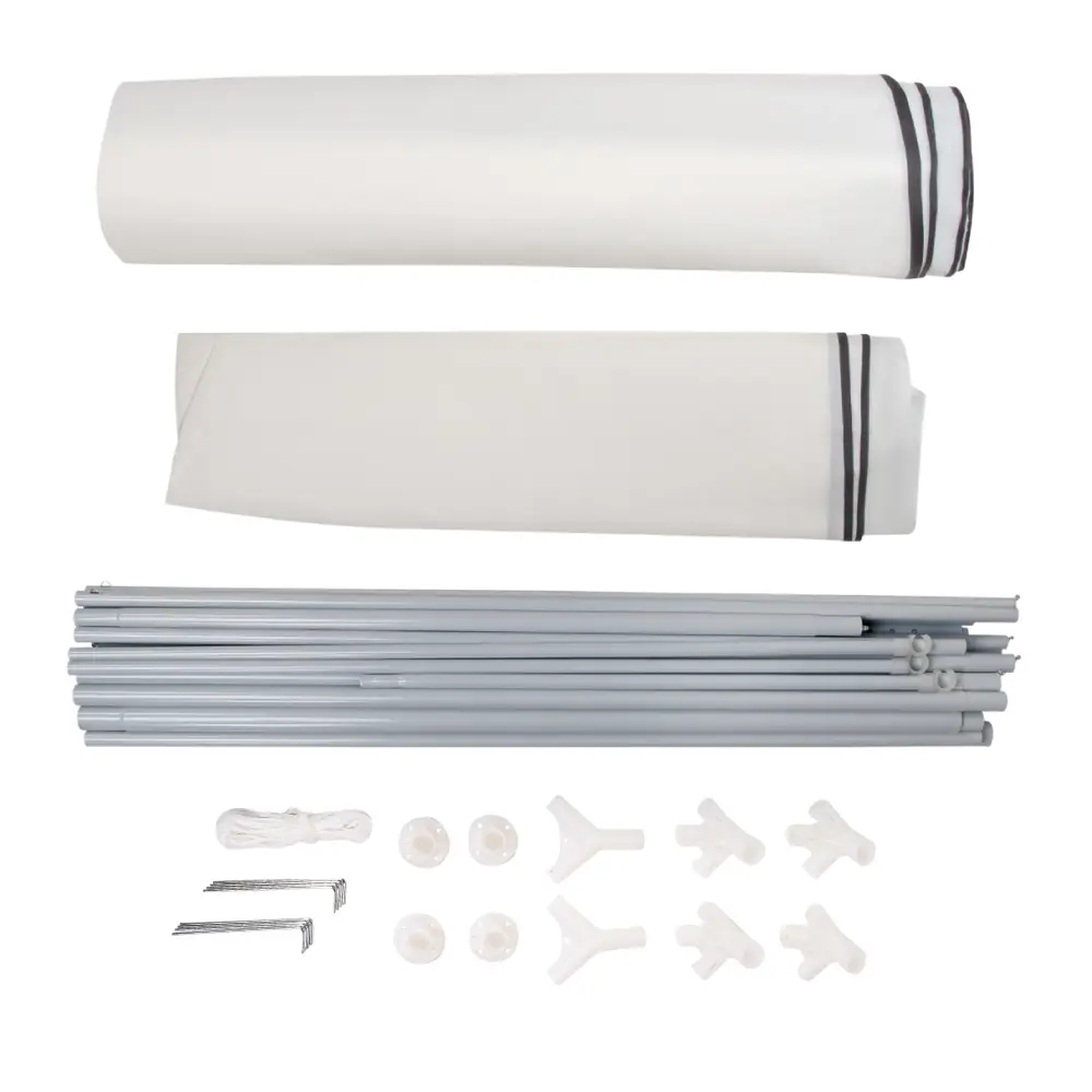 Тент садовый Green Glade 4х3х2.5 м полиэстер белый Santreyd STLM-2098314 - Вид №7