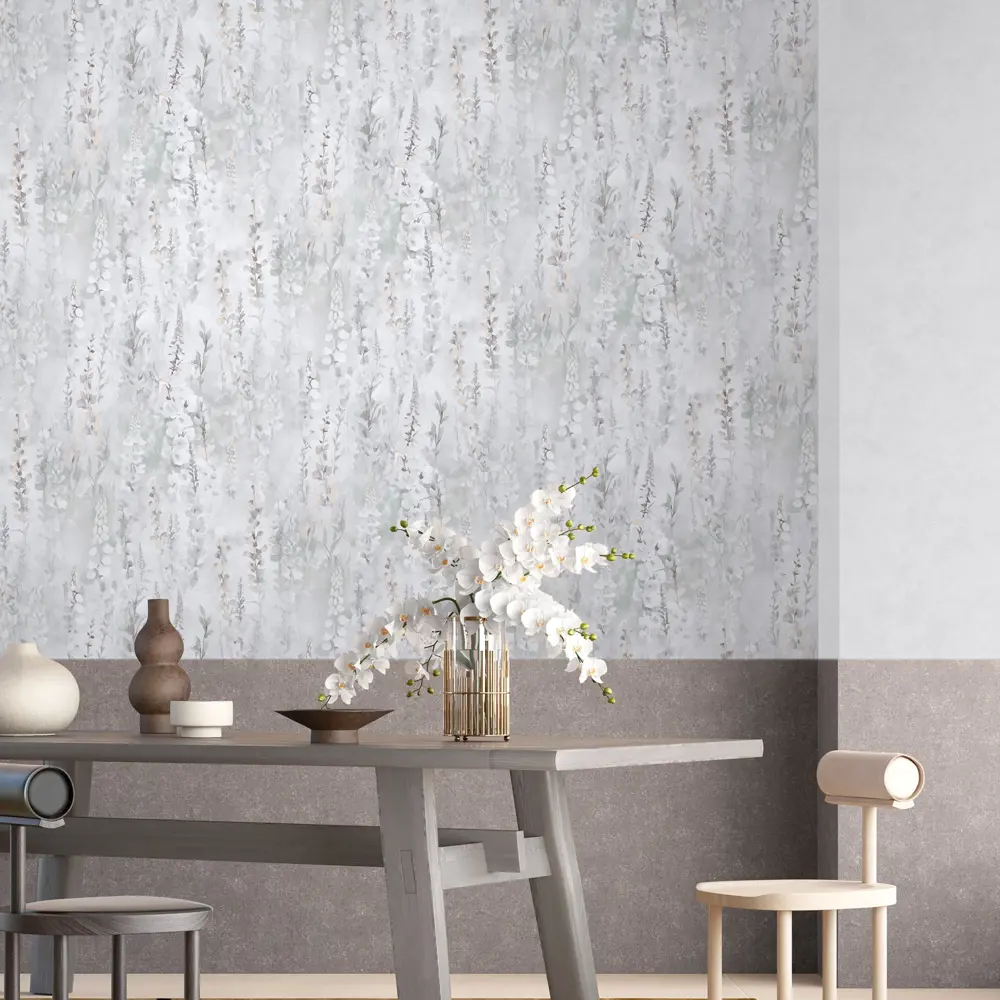 Обои флизелиновые Erismann Долорес серые 1.06 м 60323-03 STLM-2131300 - Вид №3