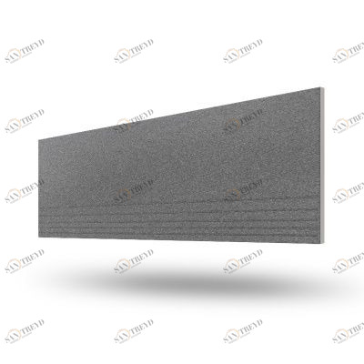 КЕРАМОГРАНИТ 1200Х295Х11 СТУПЕНИ ТЕМНО-СЕРЫЙ СОЛЬ-ПЕРЕЦ U119МR STAGE 1200x295x11 Уральский гранит U119МRSTAGE1200X295X11