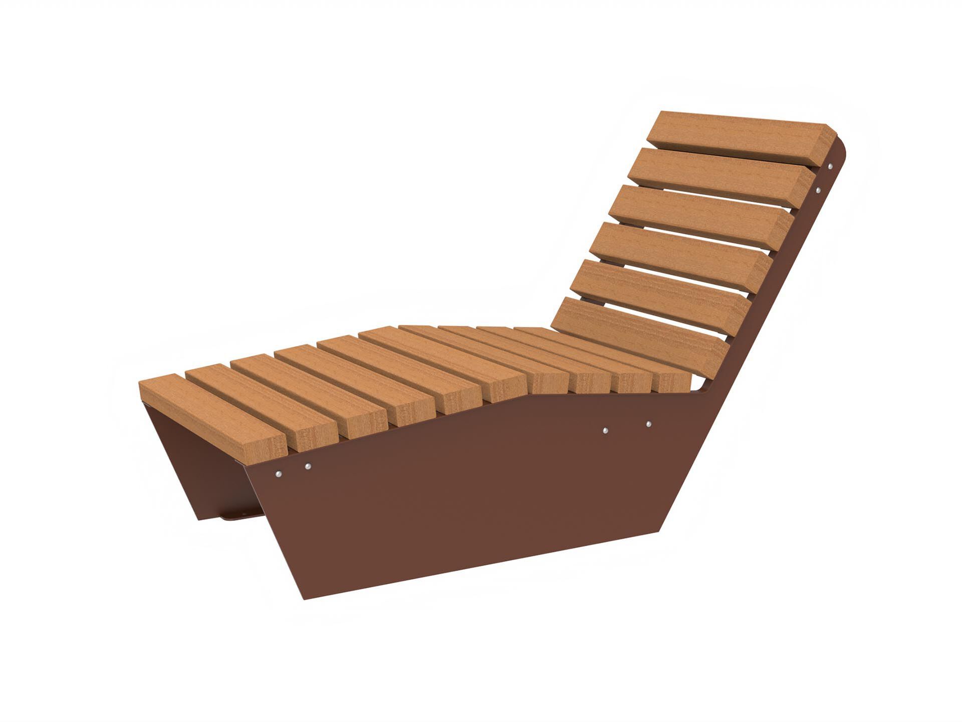 Одноместный шезлонг Lazzari CORTINA ARCH-00030070 - Вид №1